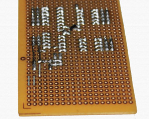 Bend and connect voltage regulator