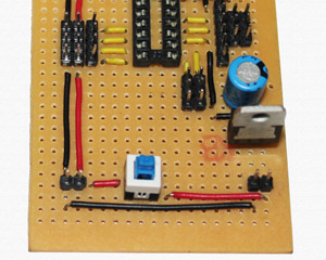 Insert two more wires