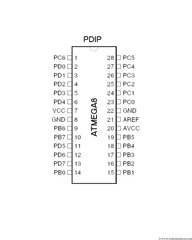 Atmega8 Schematic