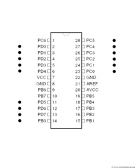 Atmega8 Schematic