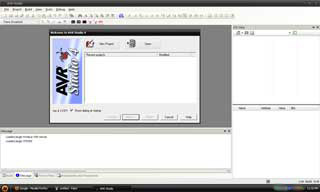 AVR Studio - Default View